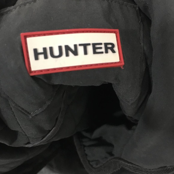 Hunter Women's Classic Quilted Front Button Jacket Size 4 Green Long Sleeve - Picture 5 of 8